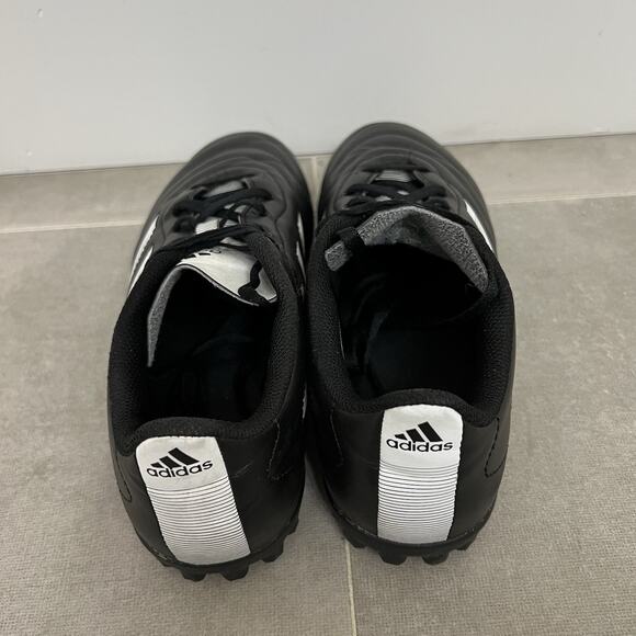 Adidas Goletto VIII Turf Mens Size 7 Black White Soccer Lace Up Shoes GY5775 - Picture 5 of 7